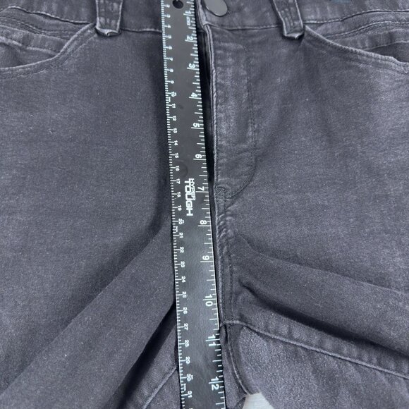 Democracy AB Solution Jeans Size 16 Womens Skinny Leg Mid Rise Black - Picture 7 of 10